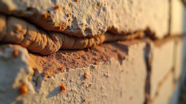 Mérule photo : repérer les signes d'infestation dans vos murs